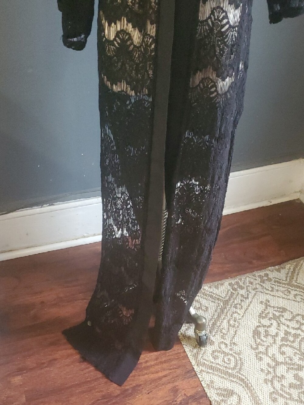 Forever 21 Black Lace Swim Coverup - Picture 4 of 13